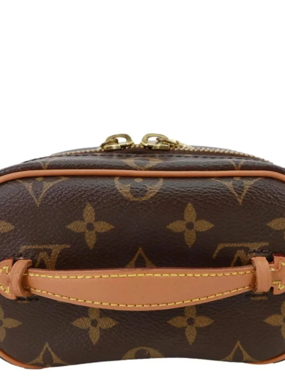 Louis Vuitton  Nice Nano Monogram Canvas Vanity Case Brown